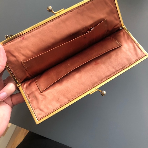 Vintage beaded handbag clutch - Picture 3 of 3